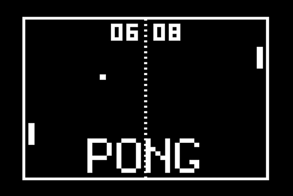 Pong (DOS) - online game